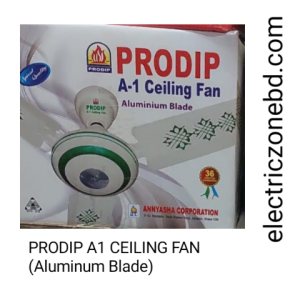 PRODIP A1 CEILING FAN (Aluminum Blade)