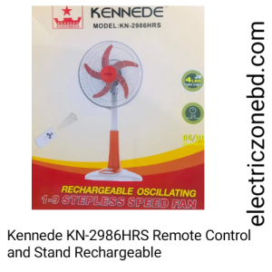 Kennede KN-2986HRS Remote Control and Stand Rechargeable
