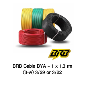BRB Cable BYA - 1 x 1.3 rm (3-w) 3/29 or 3/22